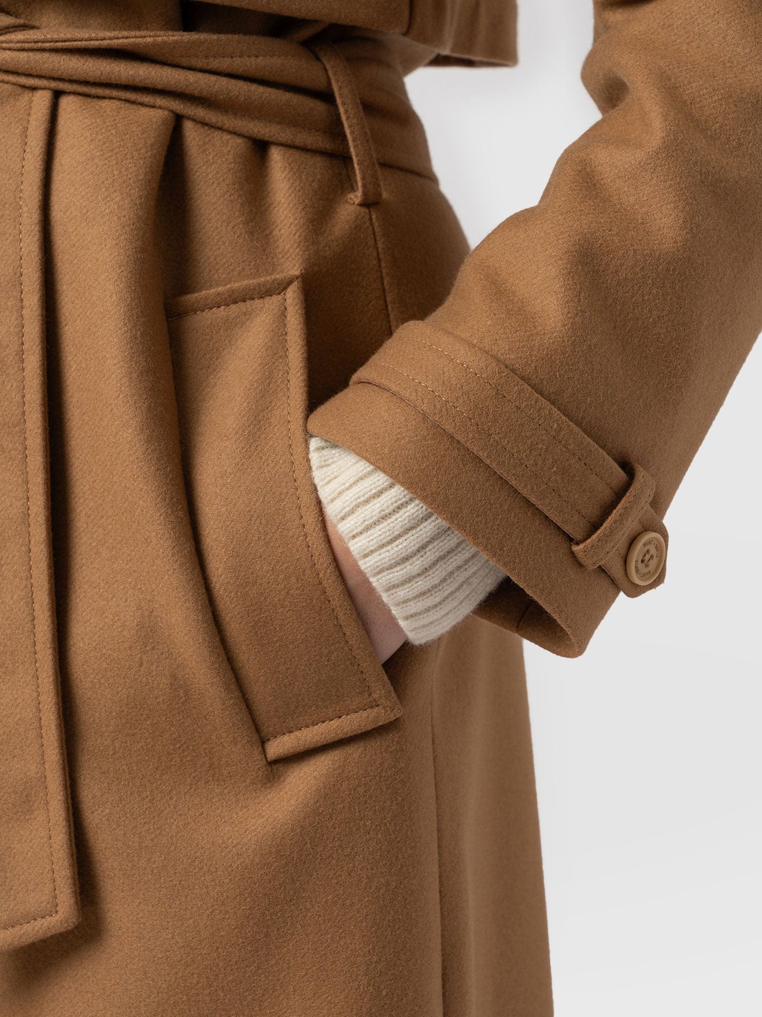 Odette Coat - Camel - Image 4