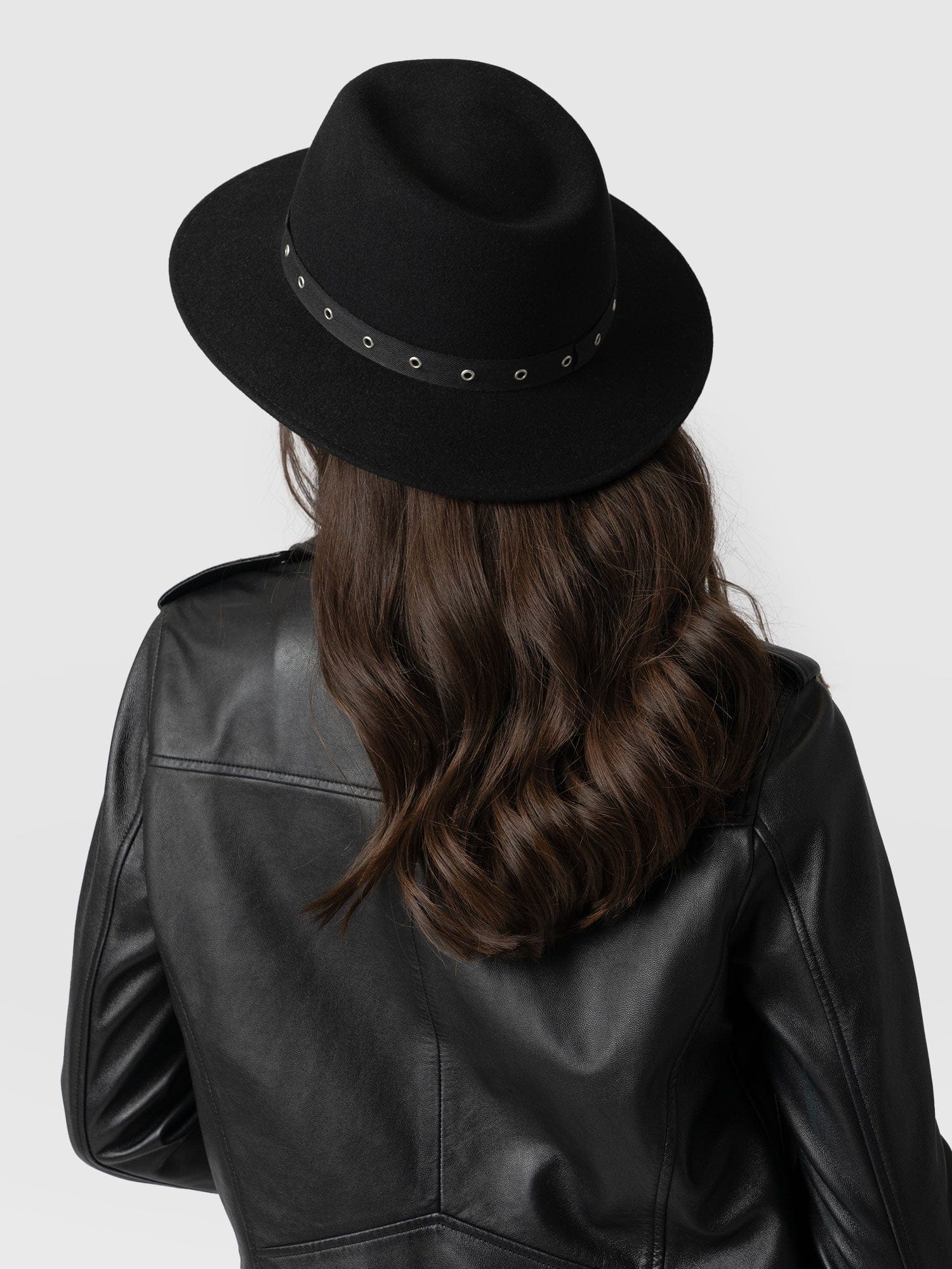 Ramona Studded Hat - Black - Image 4