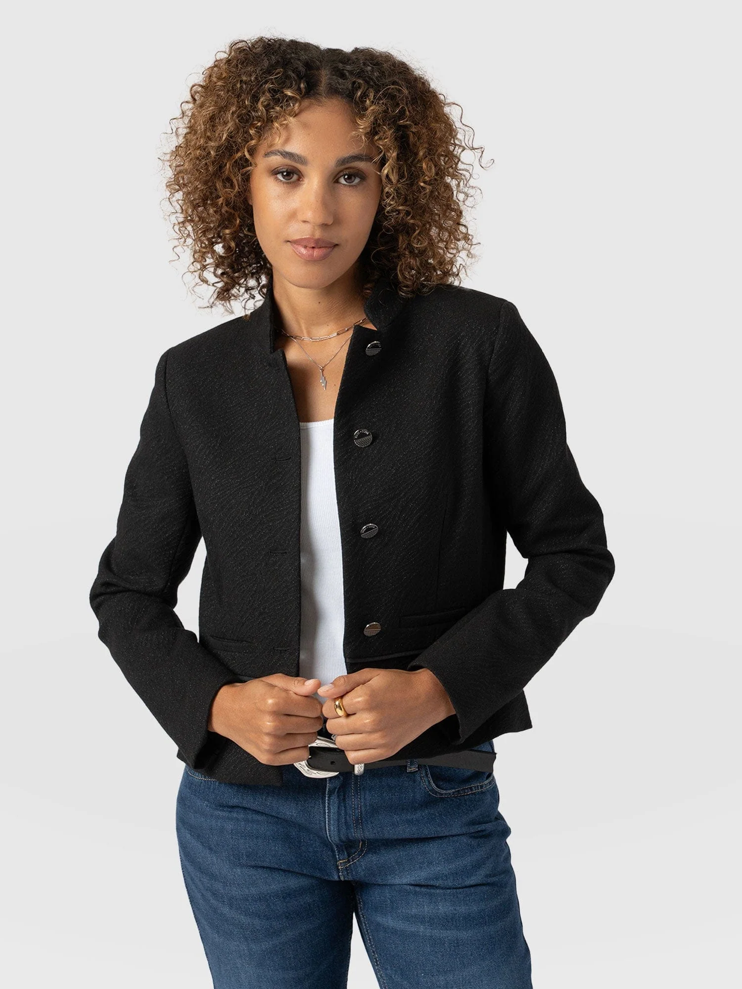 Ramone Jacket - Zebra Jacquard - Image 2