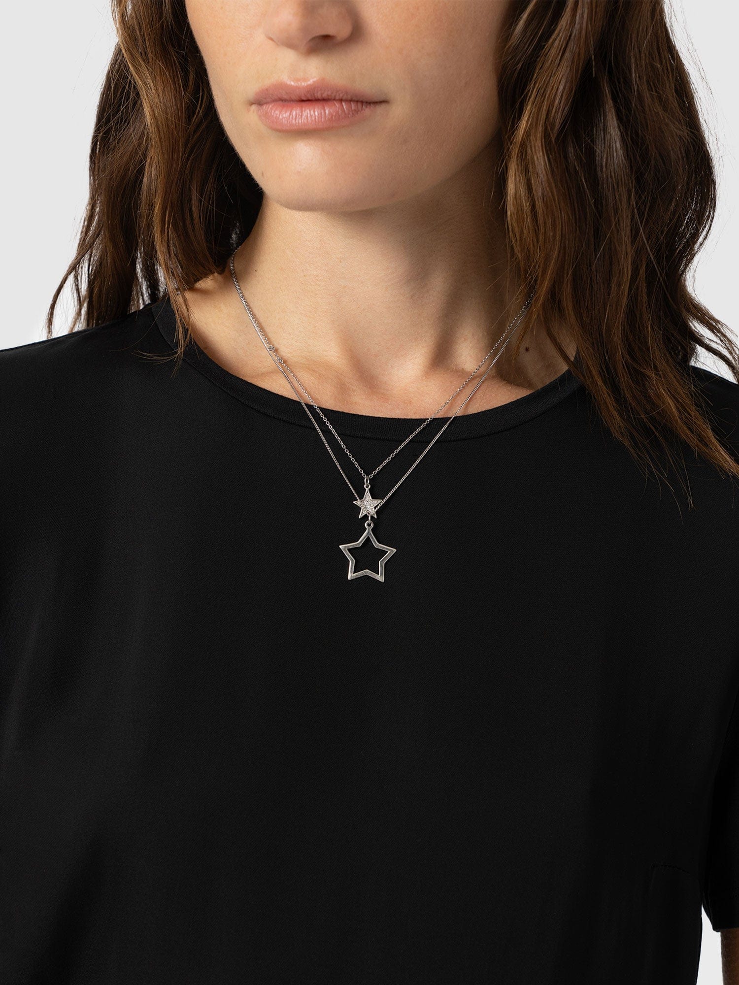Rayner Contrast Tee - Black - Image 5