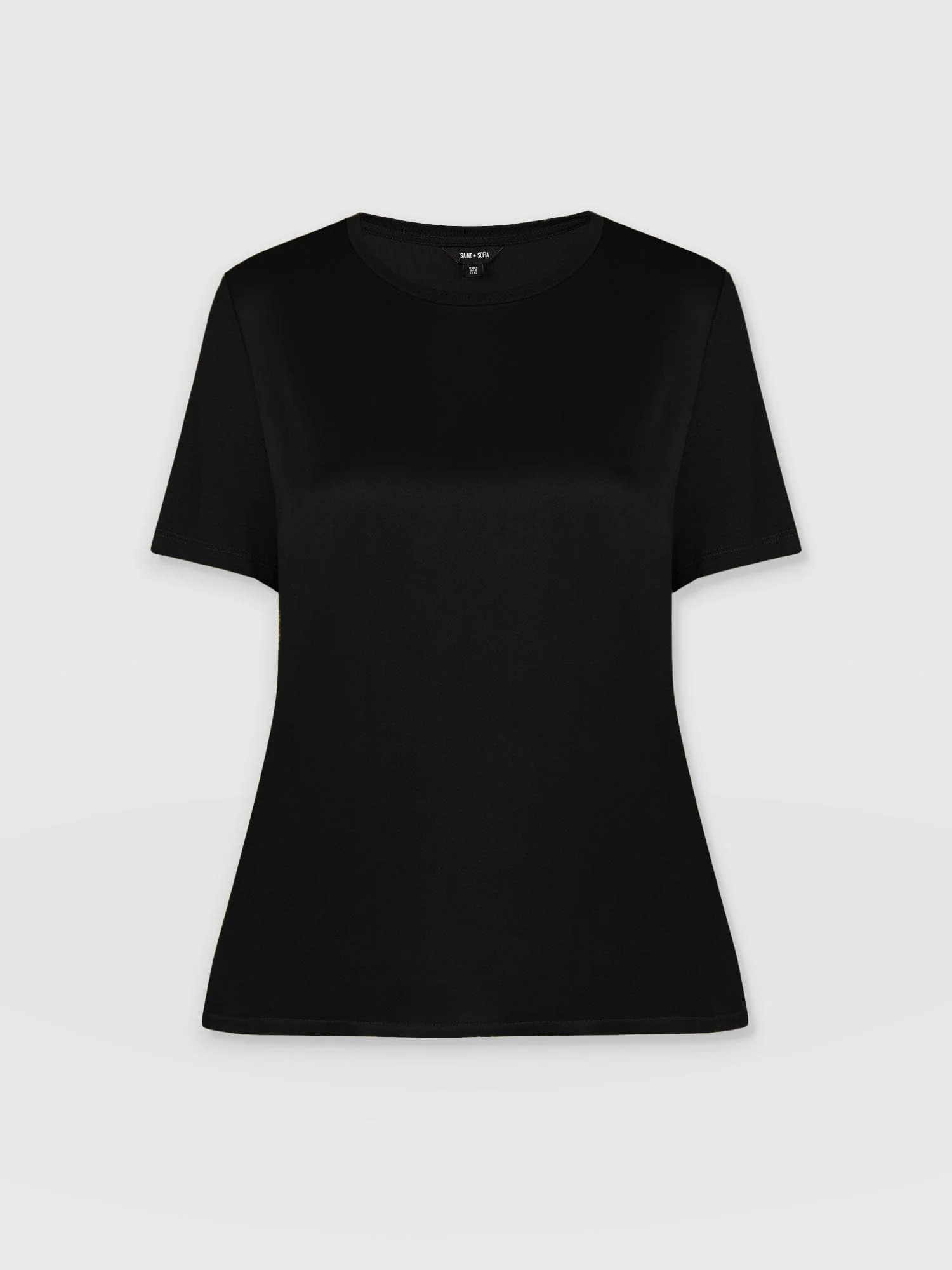 Rayner Contrast Tee - Black - Image 7