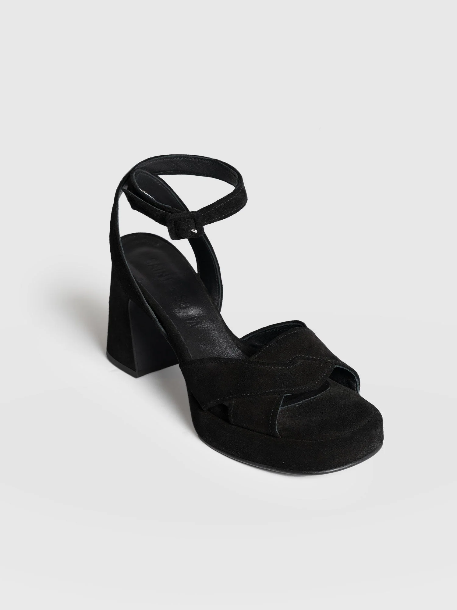 Roux Platform Heels - Black - Image 3