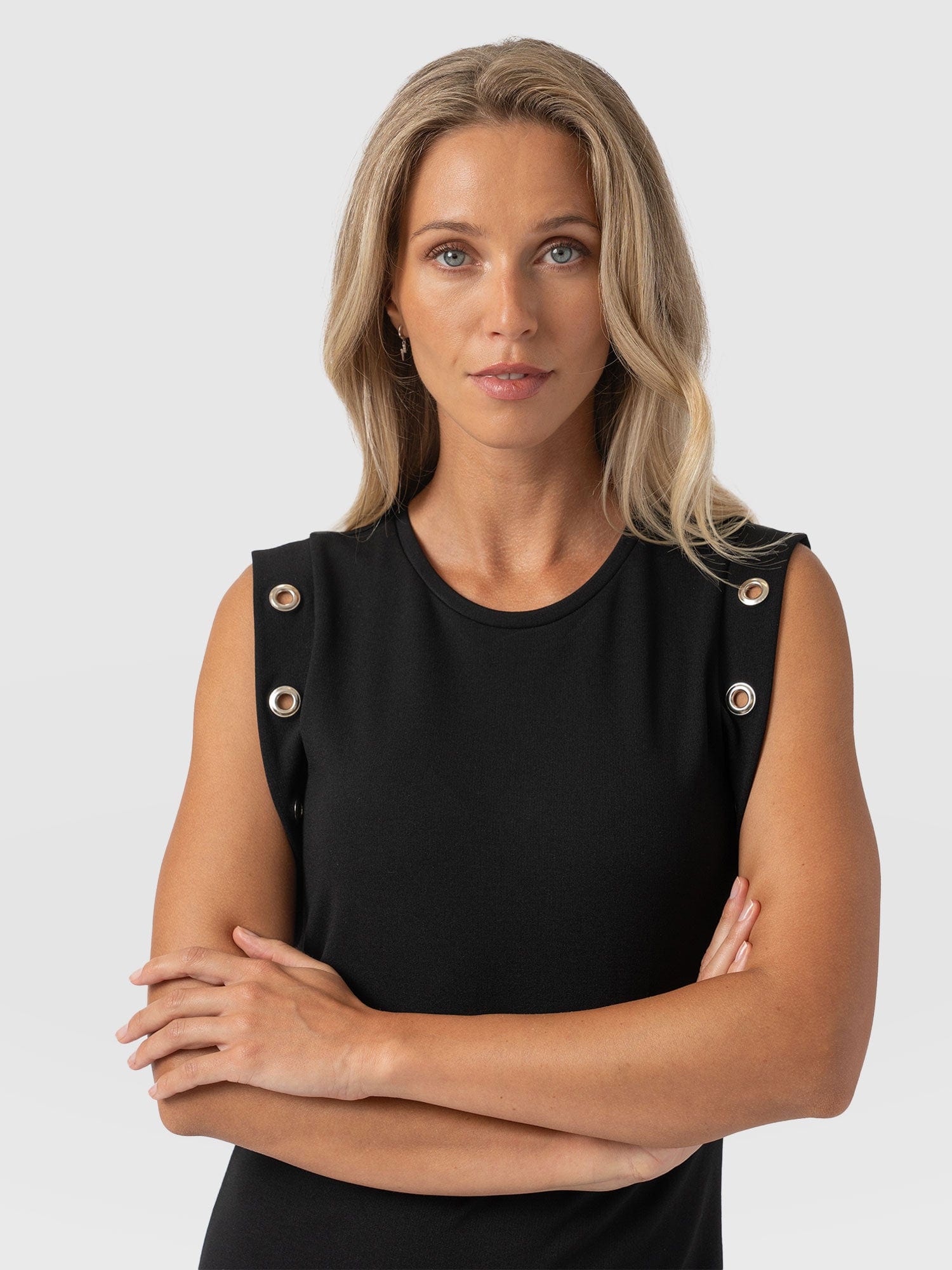 Rowan Dress - Black Eyelet - Image 3