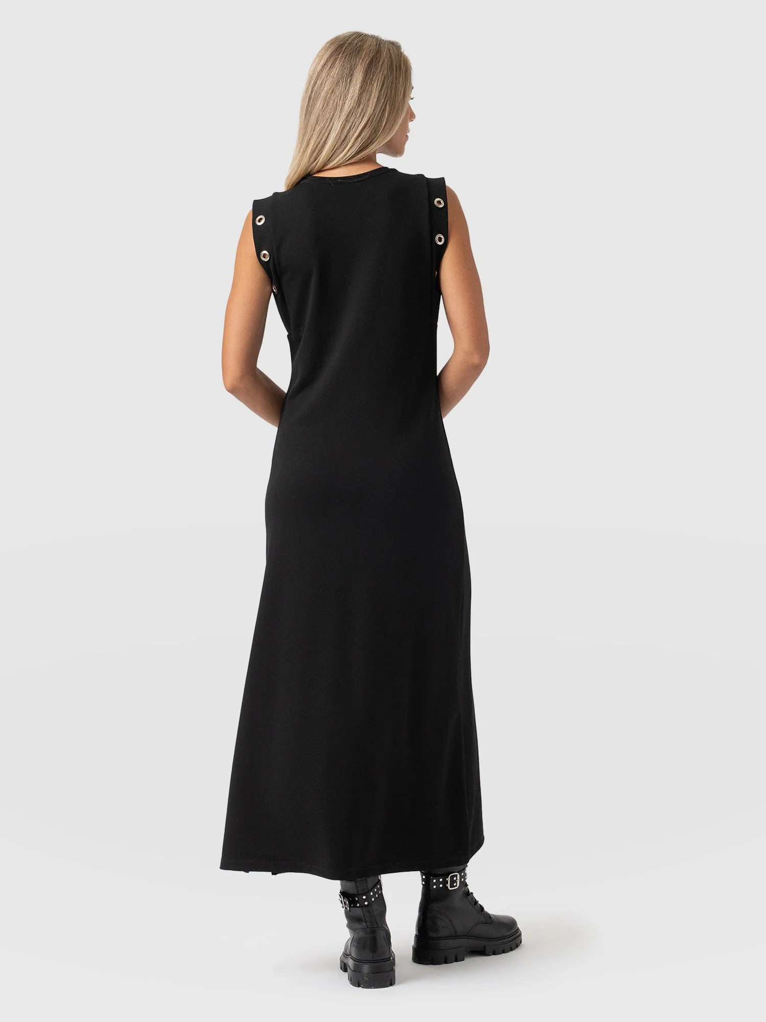 Rowan Dress - Black Eyelet - Image 5