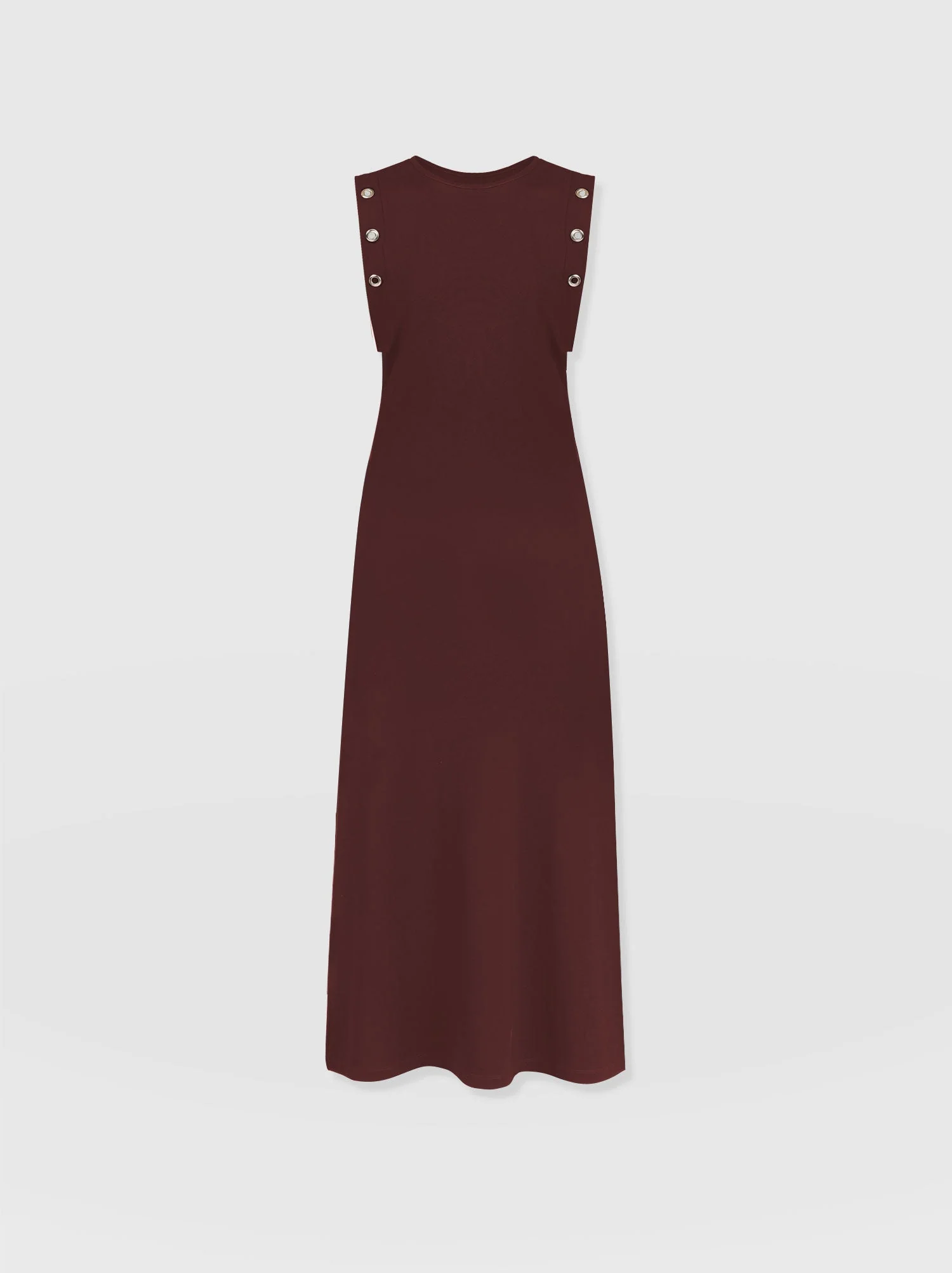 Rowan Dress - Maroon - Image 7