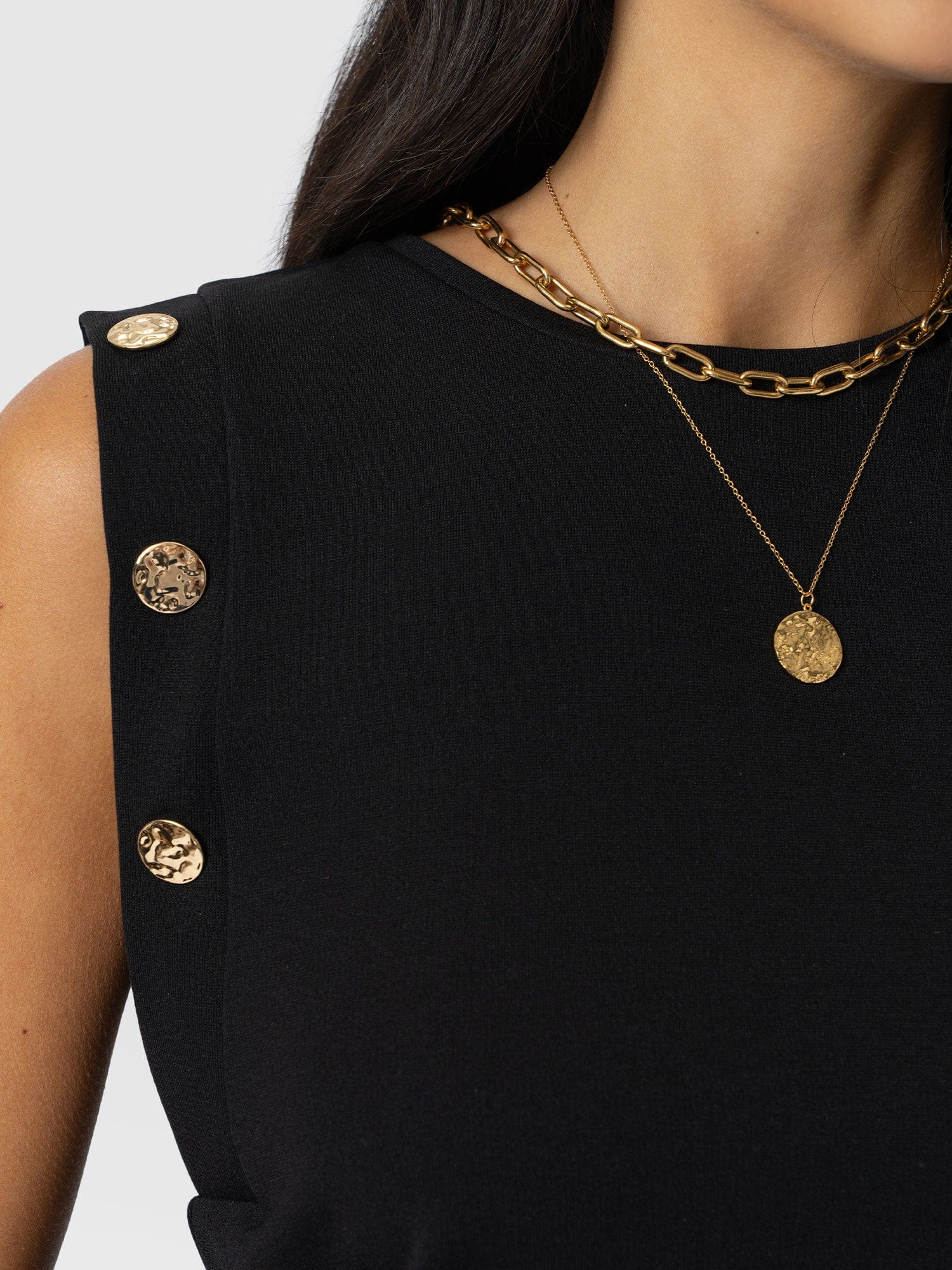 Rowan Tee - Black - Molten - Image 4