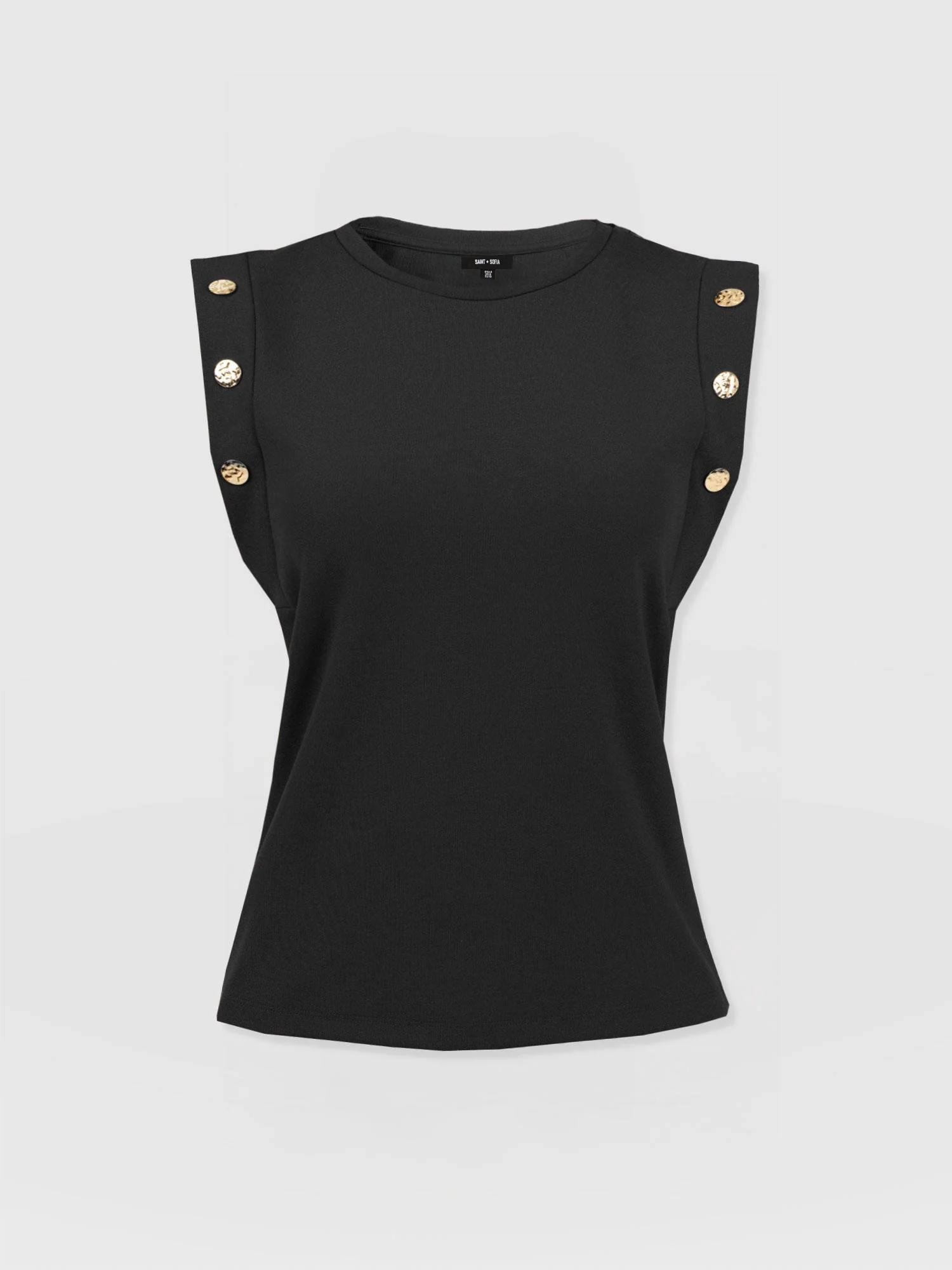 Rowan Tee - Black - Molten - Image 7