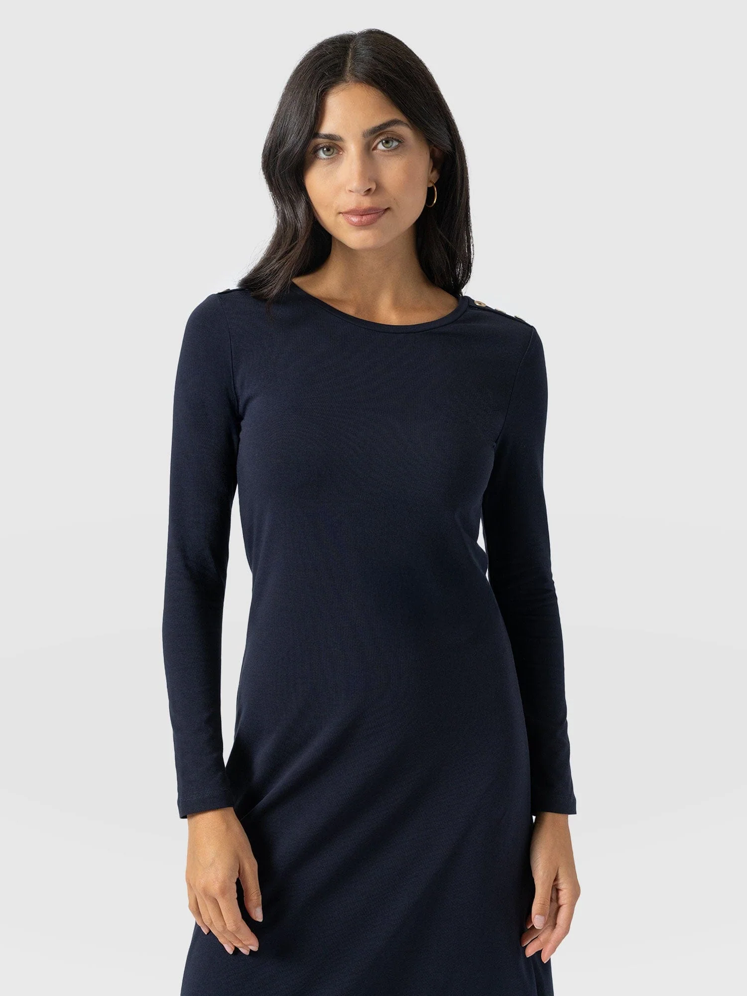 Runway Maxi Dress - Navy - Image 3