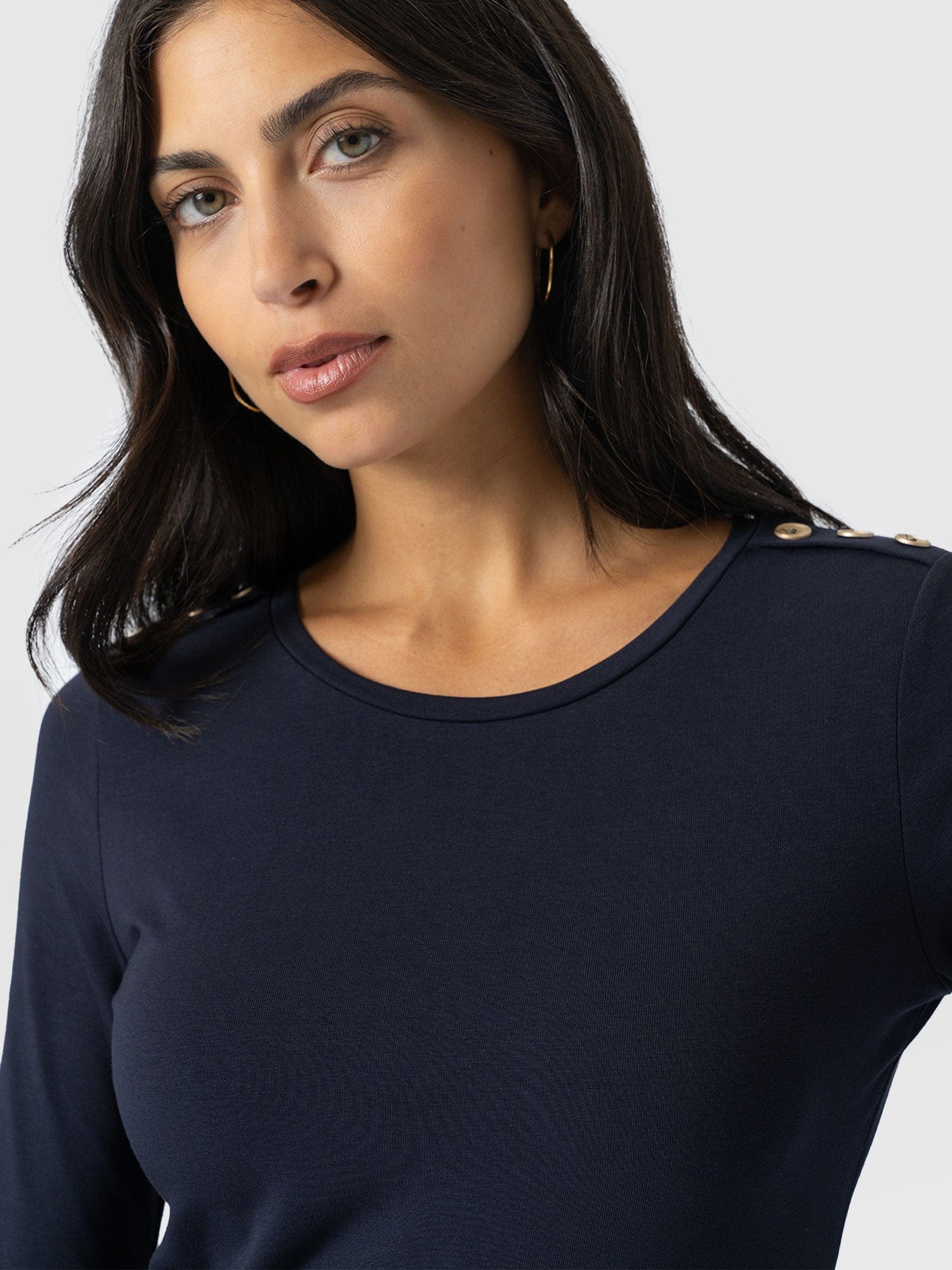 Runway Maxi Dress - Navy - Image 4
