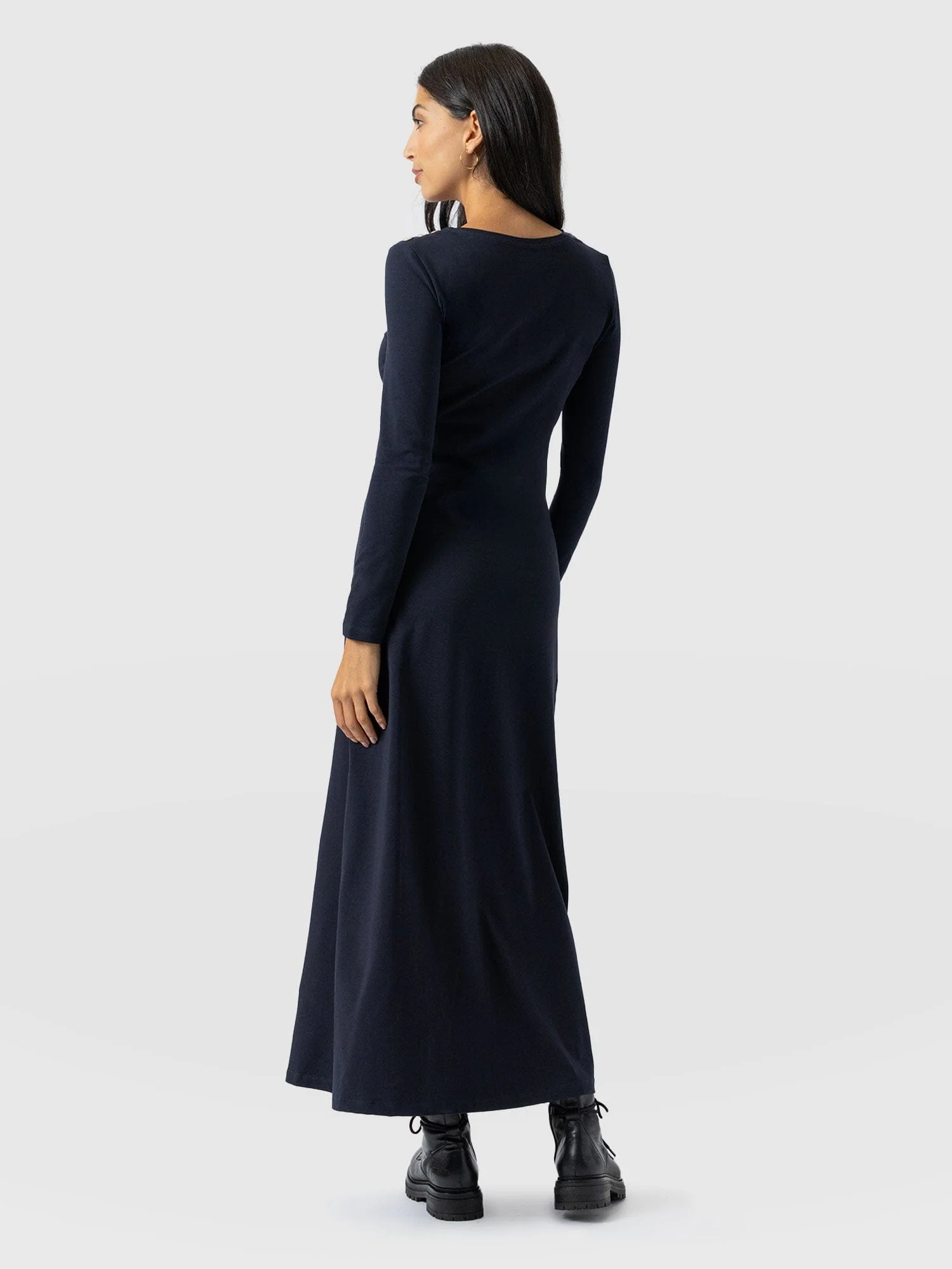 Runway Maxi Dress - Navy - Image 6