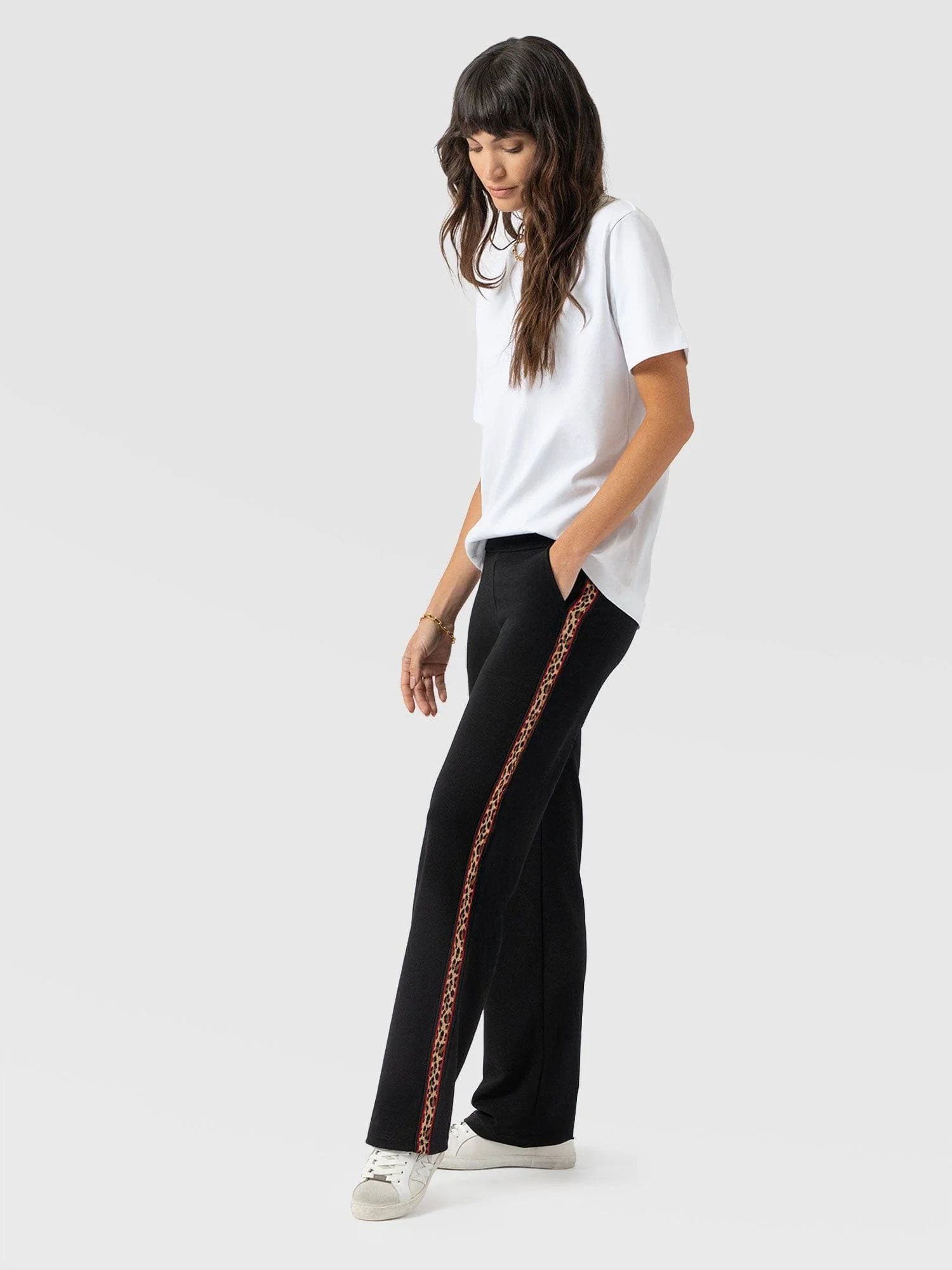 Runway Pant - Black Leopard - Image 2