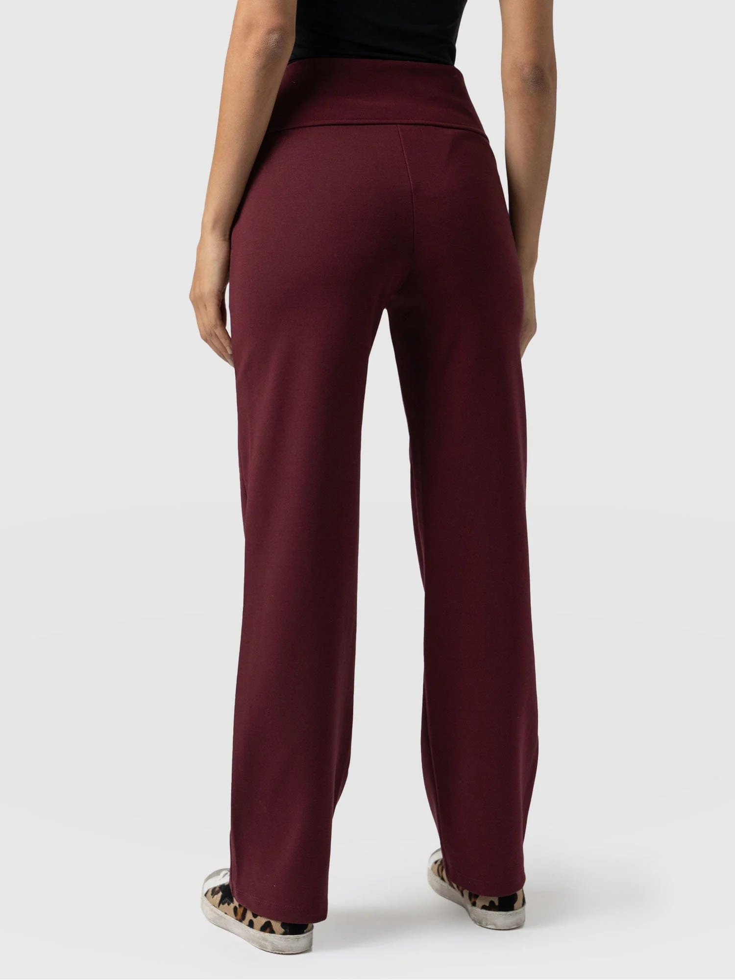 Runway Pant - Burgundy - Image 5
