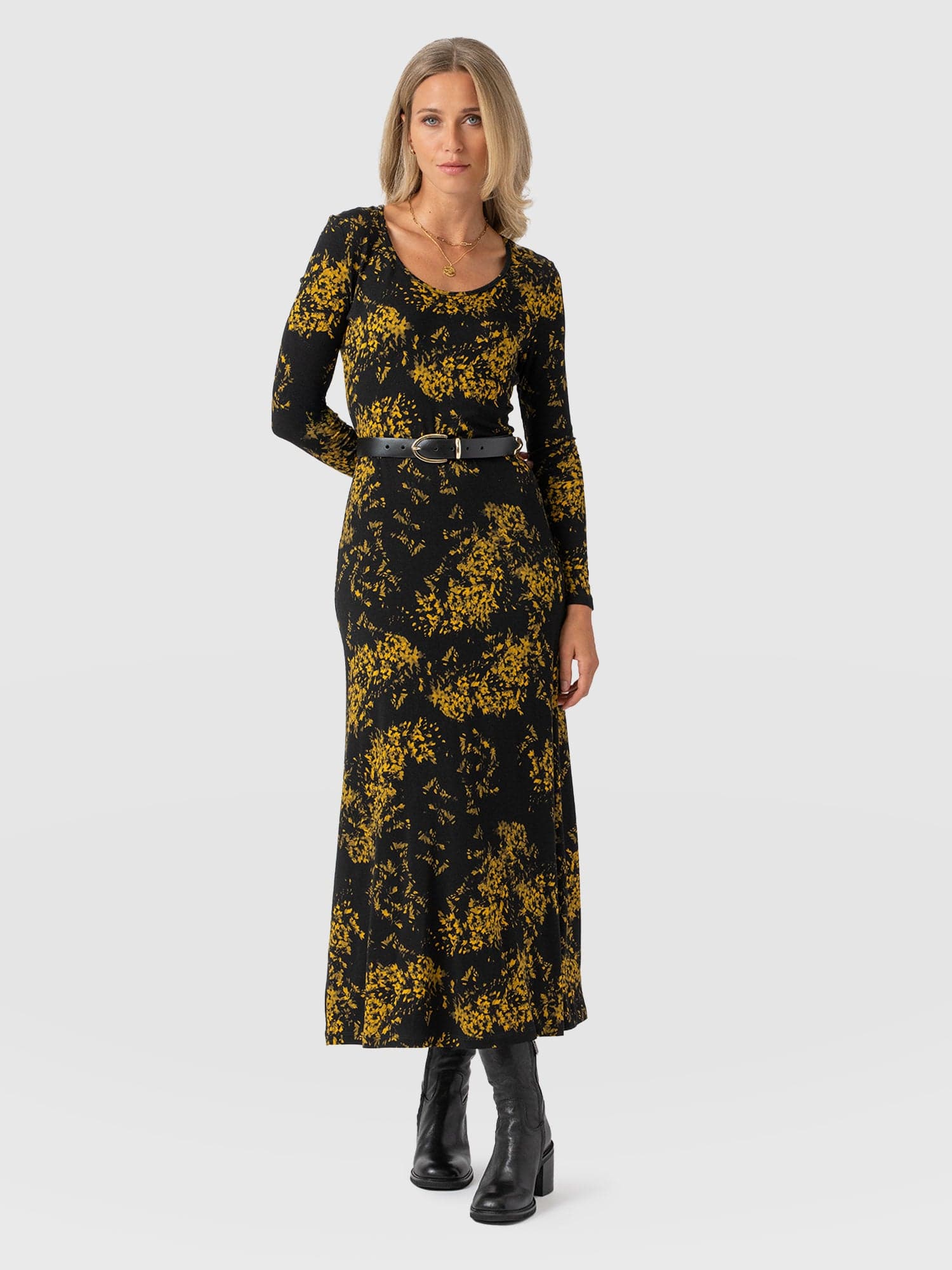 Scarlett Dress - Yellow Mimosa - Image 2