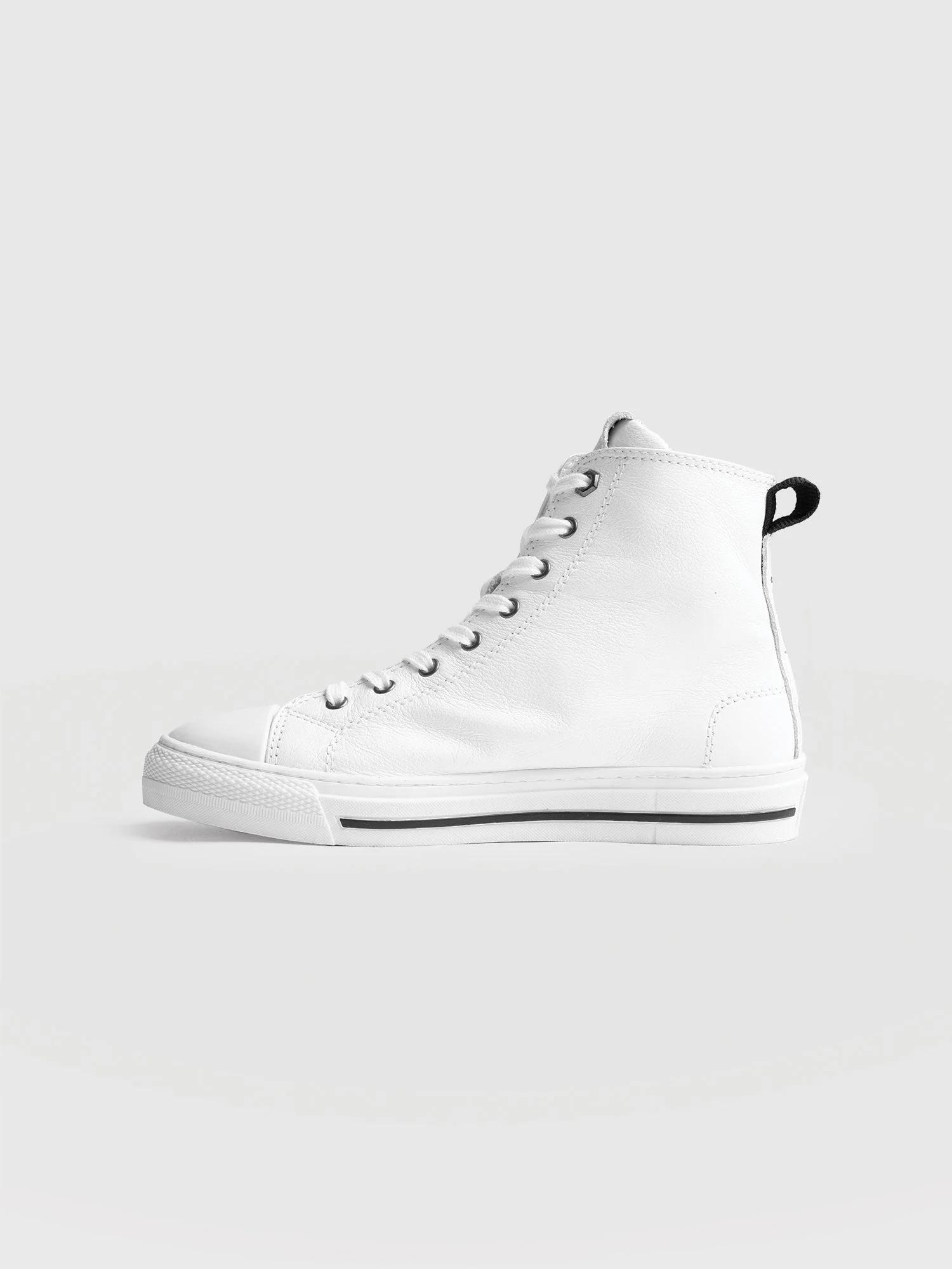 Skye High Top Trainer - White - Image 2