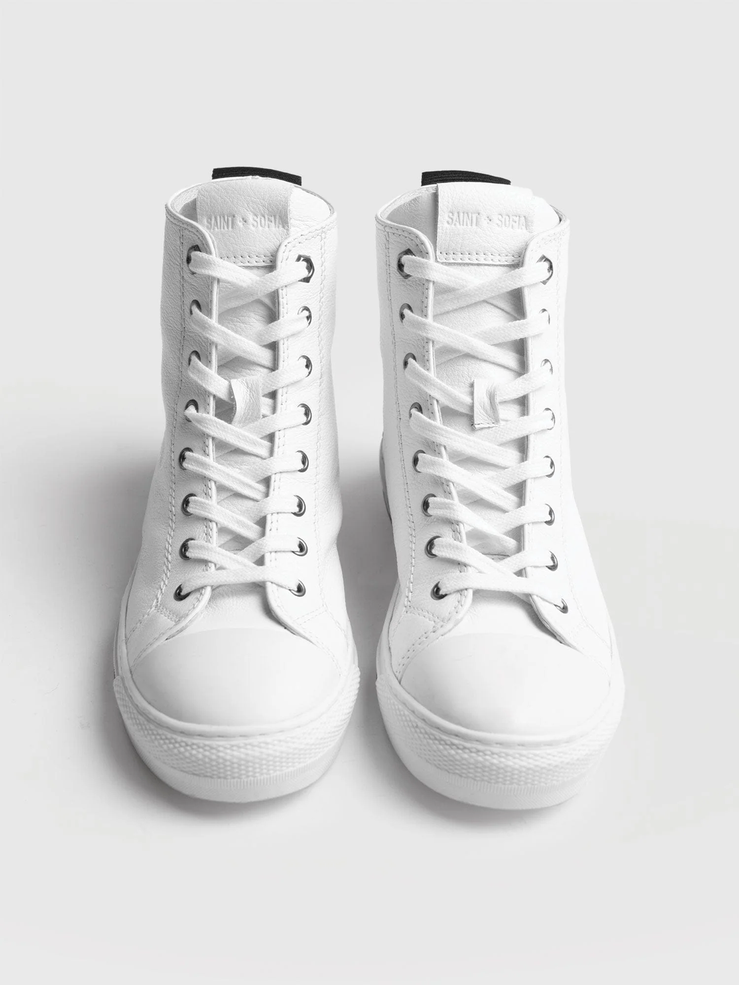 Skye High Top Trainer - White - Image 4