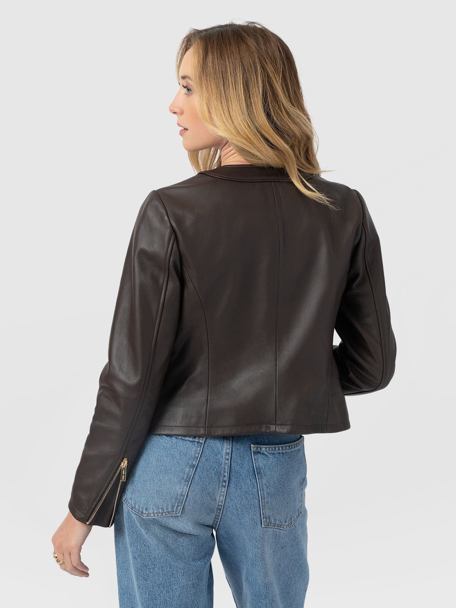 Skye Jacket - Chocolate - Image 6