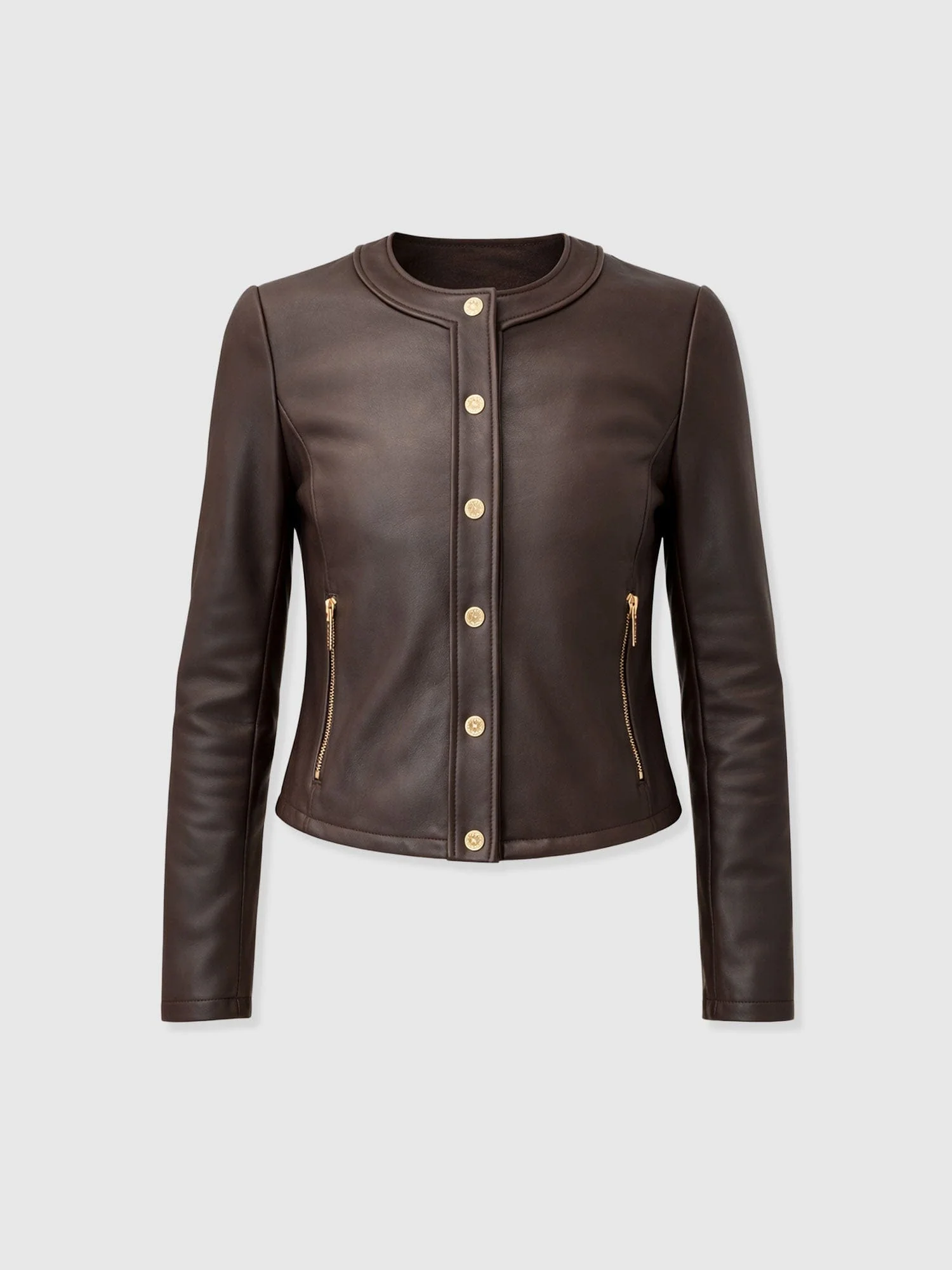 Skye Jacket - Chocolate - Image 7