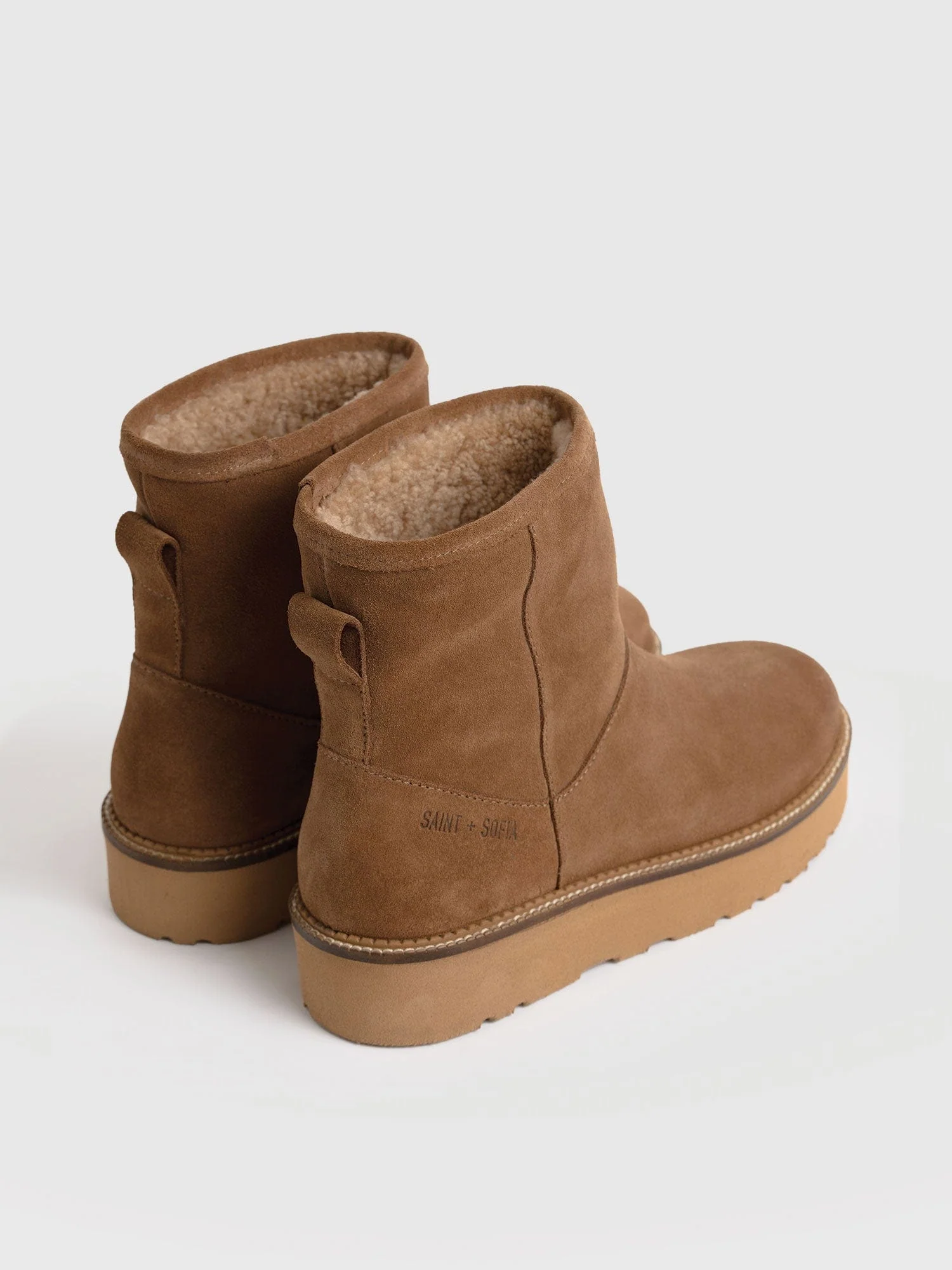 Sloane Shearling Boot - Camel - Image 4