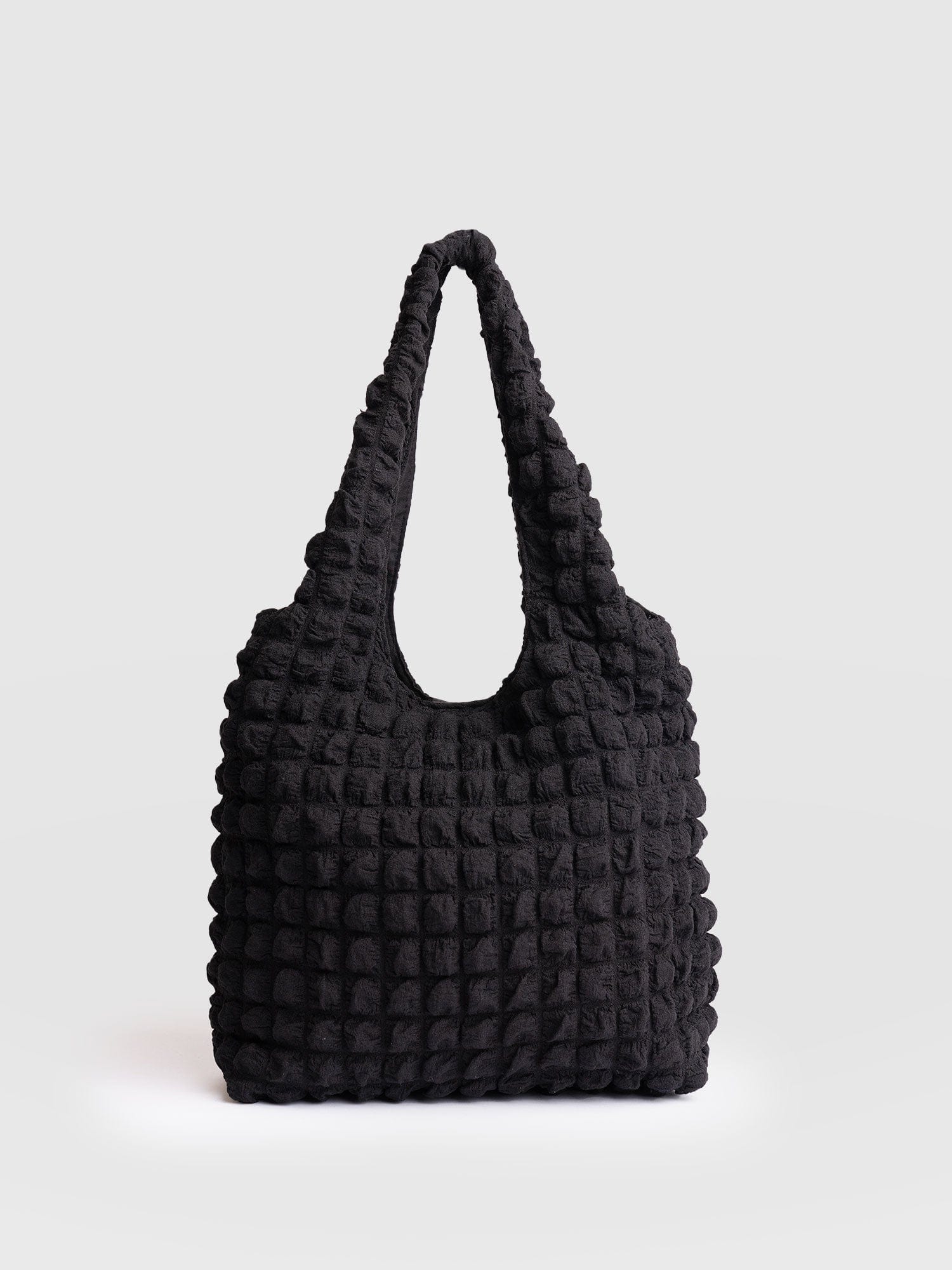 Soho Shoulder Tote Bag - Black - Image 2