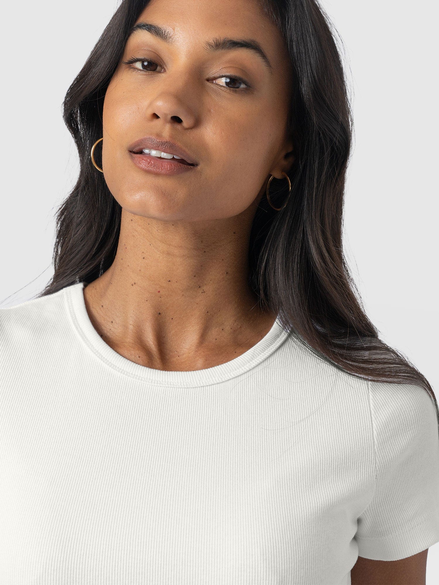 Sophia Contrast Dress - White Broderie - Image 4