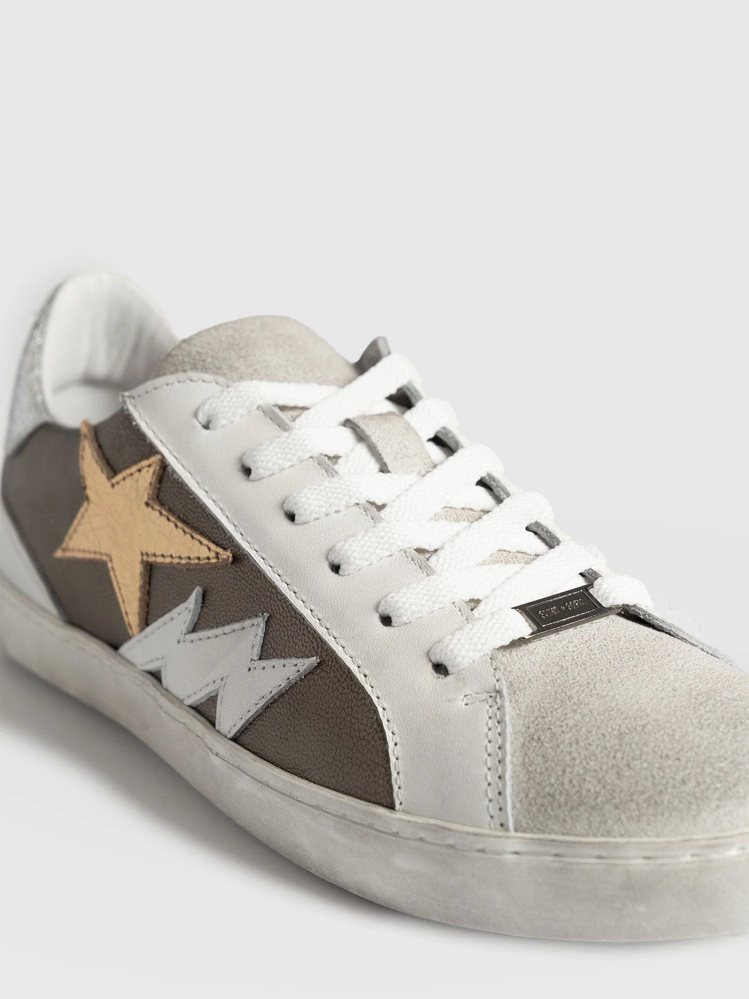 Spitalfields Trainer - Metallic Gold - Image 4
