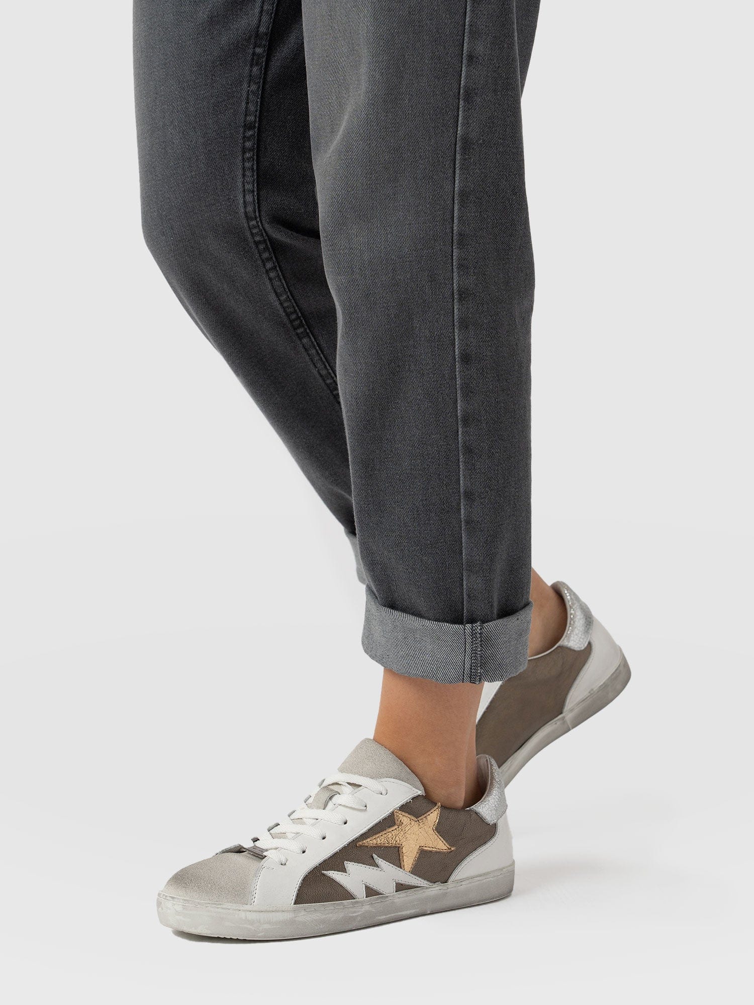 Spitalfields Trainer - Metallic Gold - Image 6