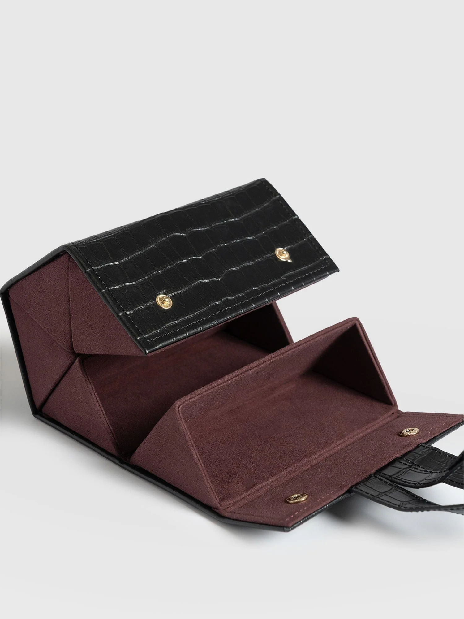 Sunglasses Multi Case - Black Croc - Image 3