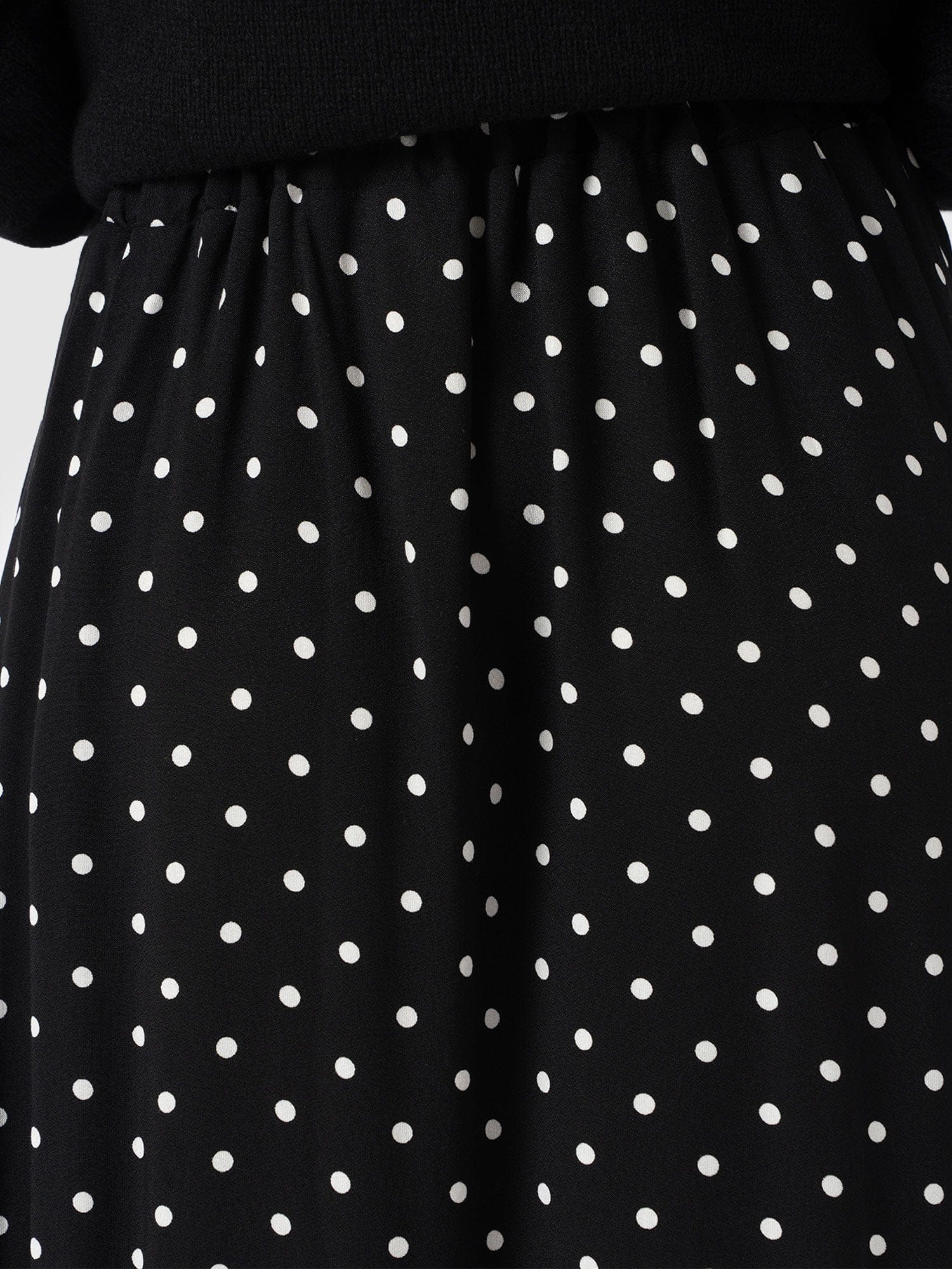 Sutton Skirt - Black Polka Dot - Image 5
