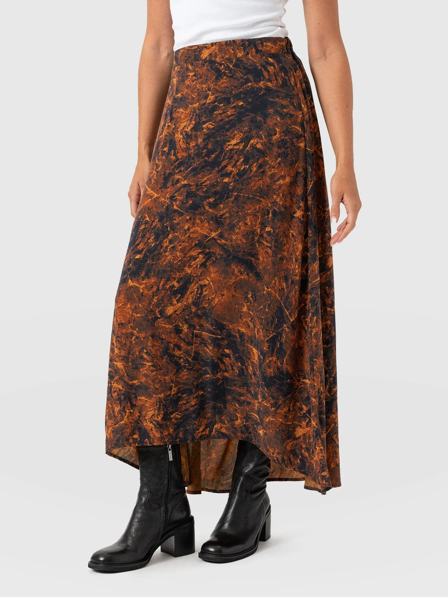 Sutton Skirt - Brown Marble - Image 3
