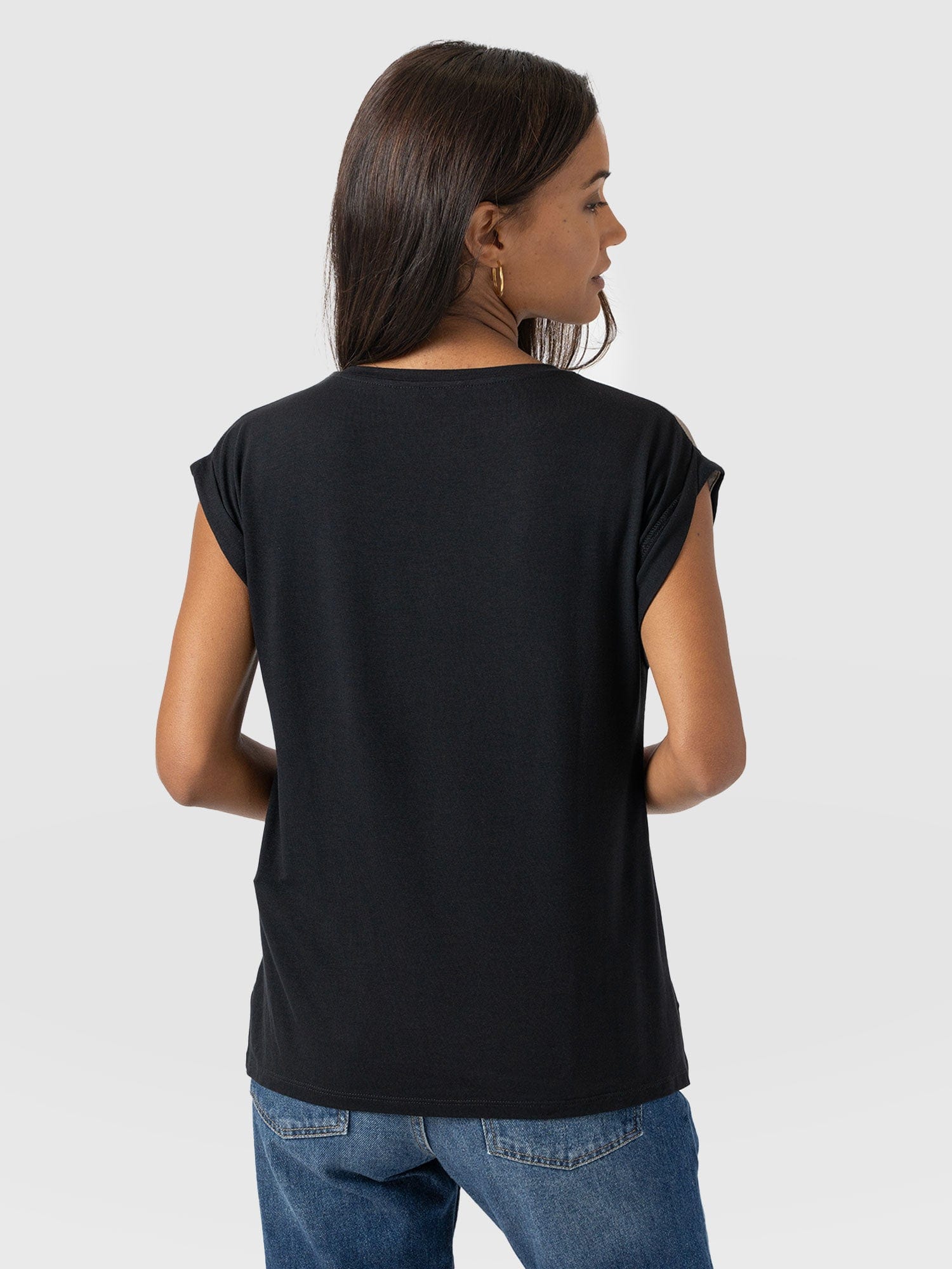 Turn Up Contrast Tee - Purple Gradient - Image 6