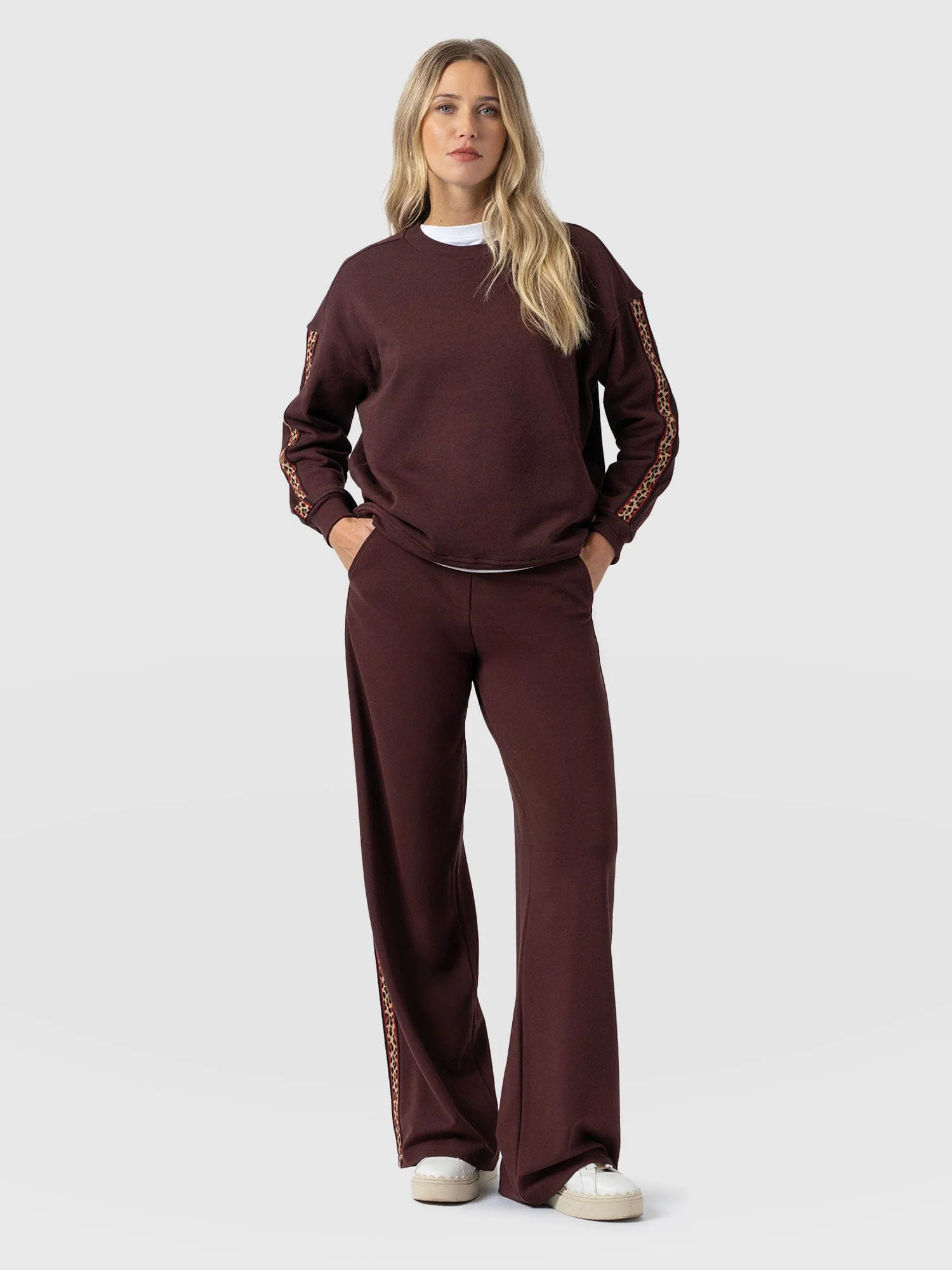 Victory Straight Leg Pant - Maroon