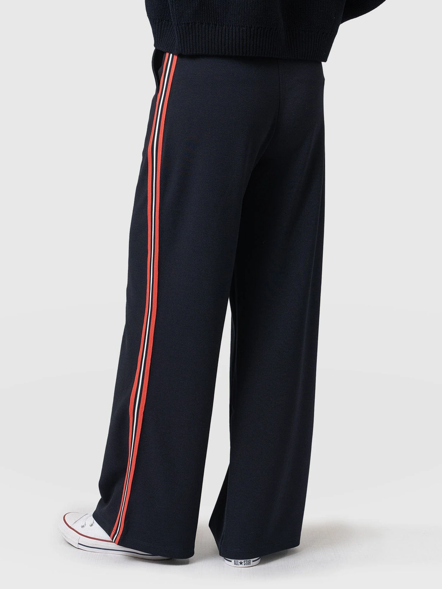 Victory Straight Leg Pant - Navy/Red Stripe - Image 5