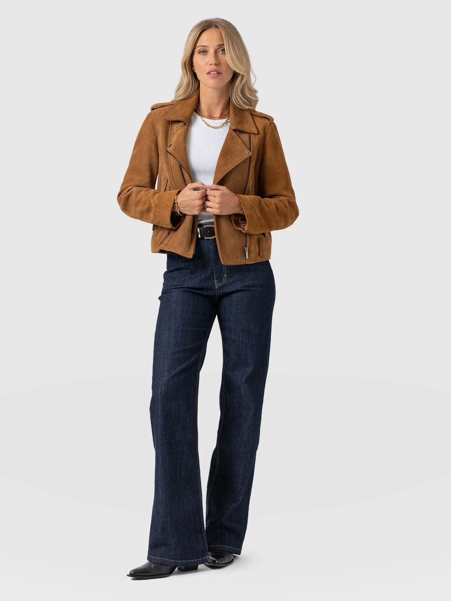 Wide Leg Jean - Indigo Blue