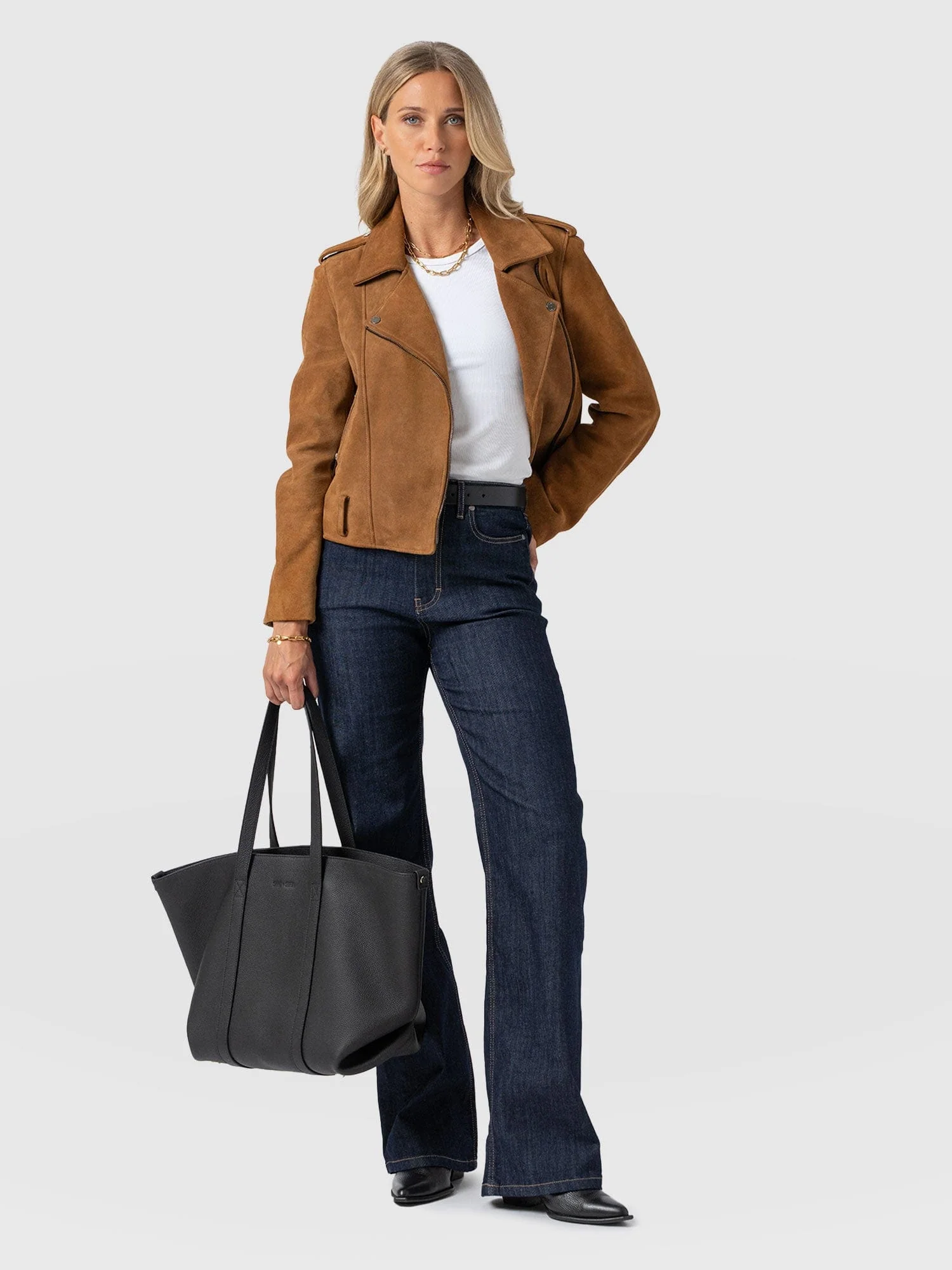 Wide Leg Jean - Indigo Blue - Image 4